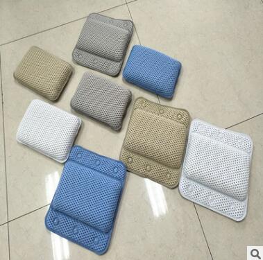 PVC foam sponge bathtub pillow bathtub pillow Hotel Bath anti slide headrest